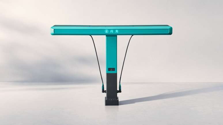 Carregador Flash ultrarrápido da BYD com arquitetura em T