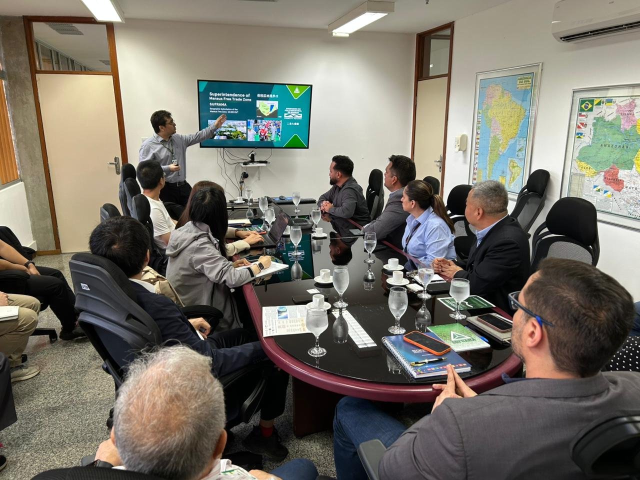 Reunião e visita sobre possível ampliação da BYD em Manaus