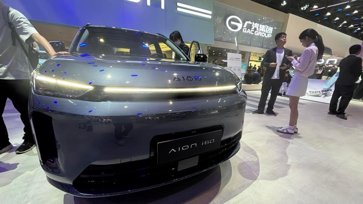 GAC Aion i60 exibido no Salão de Pequim