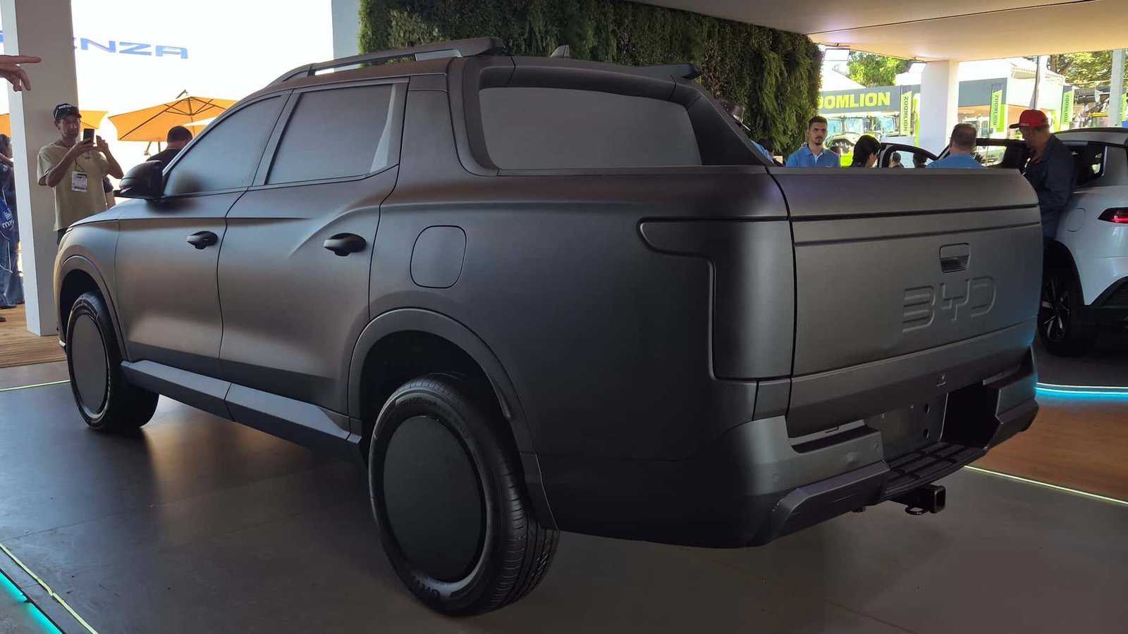 BYD Mako, picape híbrida flex prevista para o Brasil em 2026