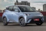 BYD Dolphin Mini em imagem usada na matéria da Autoesporte sobre ranking de eletrificados no Brasil
