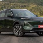 Geely EX5 EM-i em imagem de divulgação usada pela Autoesporte
