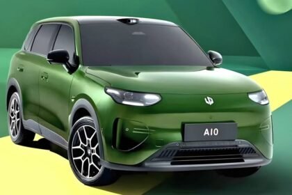 Leapmotor A10, também conhecido como B03X, em imagem de divulgação